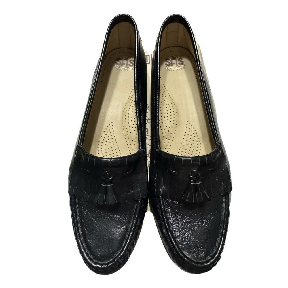 SAS Comfort Shoes Softie Black Size 9 1/2 Narrow